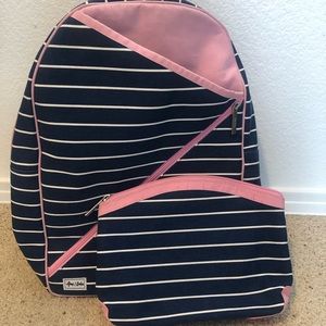 Ame & Lulu Tennis backpack with store things wet/dry bag